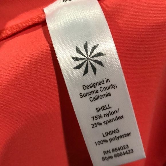 Athleta Coral Swim Dress - Picture 6 of 6